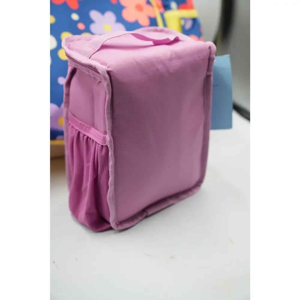 Cat & Jack Floral‎ Backpack Bundle w/ Embark Lunch Bag, Toys & Supplies NEW